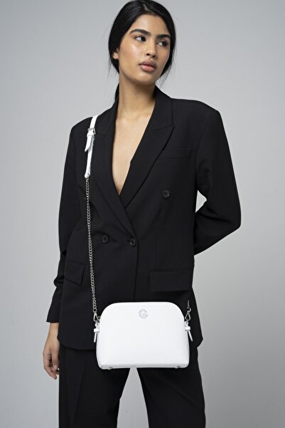 Valentino Orlandi Біла жіноча сумка через плече - Vlt044