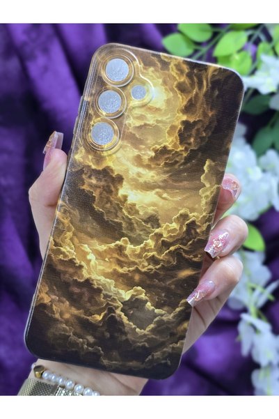 Magic Ring حافظة هاتف شفافة بنمط سحاب متوافقة مع هاتف Samsung Galaxy S24 FE