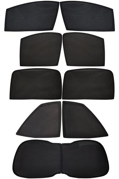 Generic TOYOTA FORTUNER 2016-2018 Car Sunshade - UV and Heat Protection for Front, Back, and Side Windows