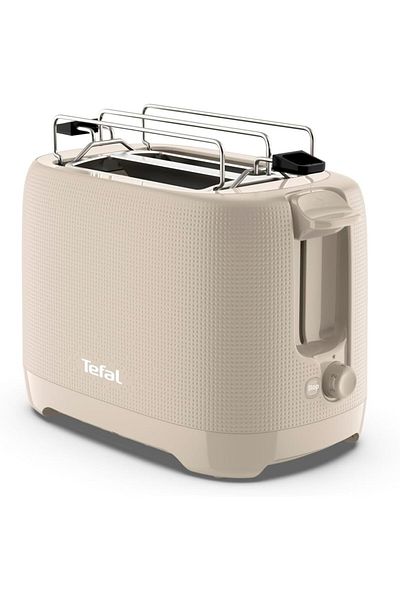 TEFAL TOASTER | Morning 2-Slot Toaster with Bun Warmer for Rolls, Baguettes & Croissants | 7 Brownin