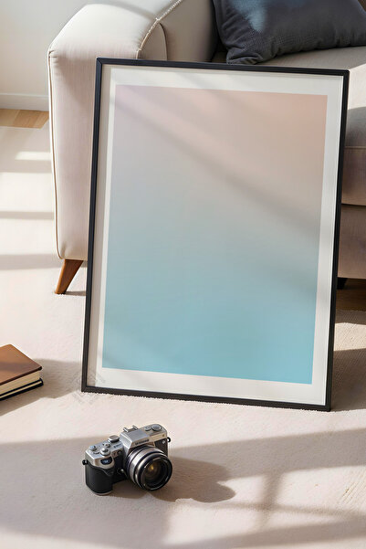 Basquiart Poster cu ramă neagră din seria Aura, numărul tabloului: 19