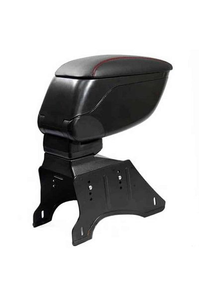 Avex Universal Car Armrest With Red Stitching, Avx-t5433