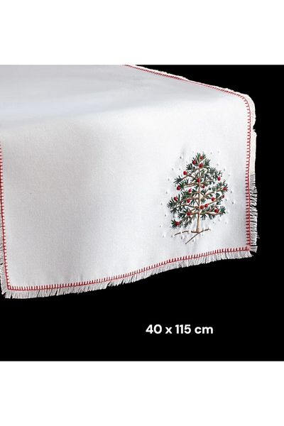 Madame Coco Marla Runner - Λευκό 40x115 εκ