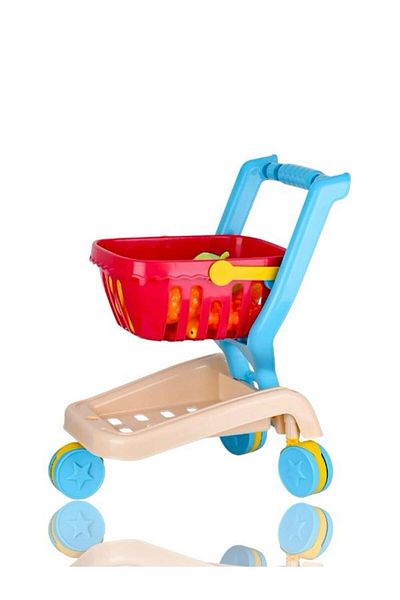 SAZE By-647 Grocery Cart Toy Grocery Cart