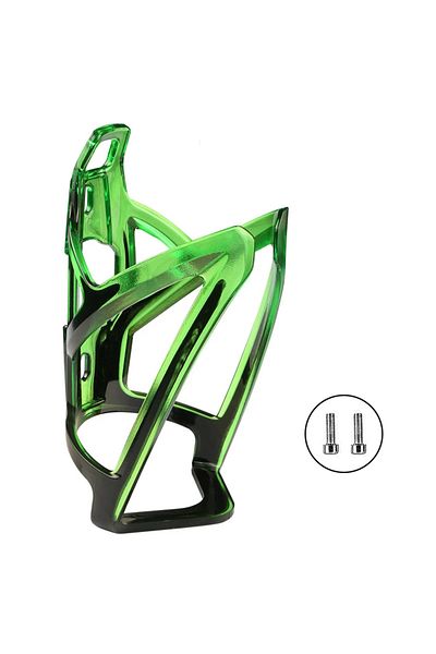 Choice Black-Green Bicycle Water Bottle Cage Colorful Gradient Cycling Bottle Holder Ultralight MTB Road Bi