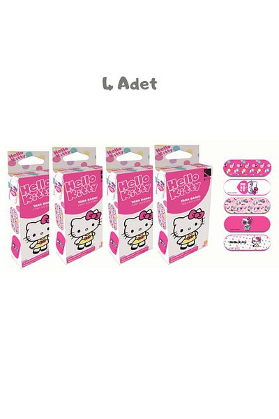 Hello Kitty Band-Aid 4 Pack (40 Pieces)