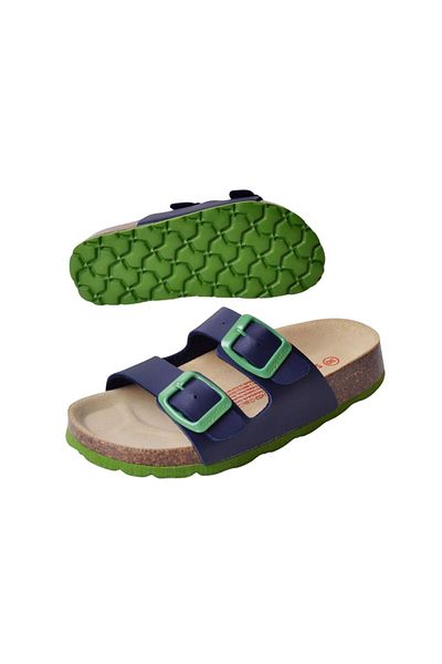 Superfit Children's Slippers with Cork Sole Buckle