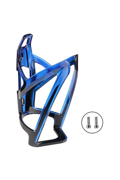 Choice Black-Blue Bicycle Water Bottle Cage Colorful Gradient Cycling Bottle Holder Ultralight MTB Road Bik