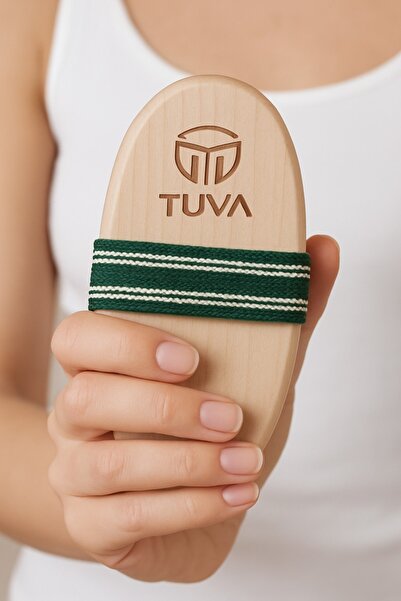 tuva modern فرشاة سيلوليت من شعر الحصان الطبيعي 100%، الفراولة ضد الساق والبر...