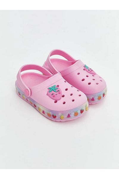 LC Waikiki Lcw Steps Girls' Beach Sandals with Pink Lighted Soles