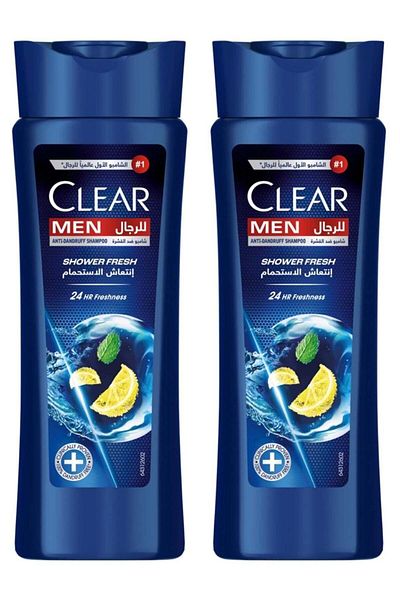 Clear Two Pieces of Shower Fresh Anti-Dandruff Shampoo - 190ml