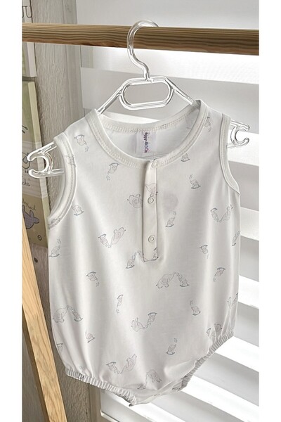 Happy Moon Bebek giyim erkek bebek yazlık şort tulum romper body zıbın %100 p...