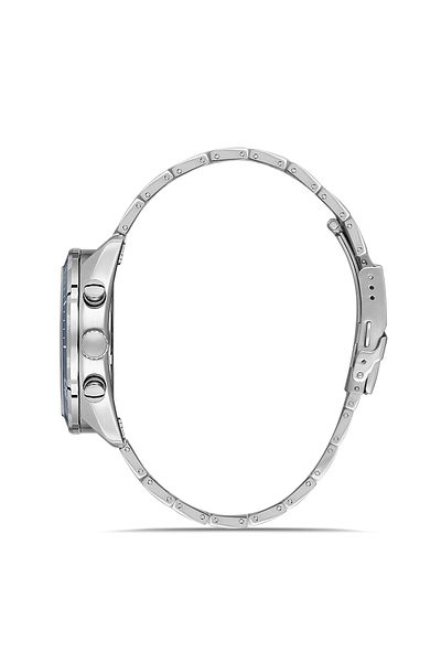 FERRO Silver Steel Band Men's Wrist Watch Fm40138A-A3