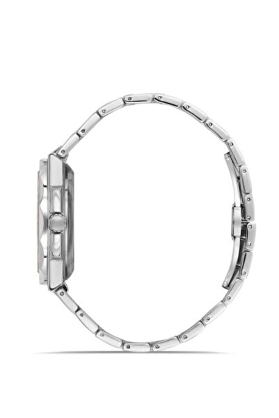 FERRO Silver Steel Band Men's Wristwatch F11498Awt-A15 3 Atm Water Resistant 2 Years Warranty Comes with Gift Package