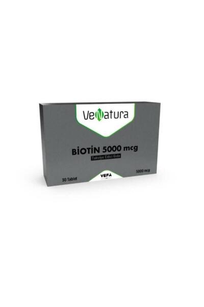 VeNatura Biotin 5000 Mcg Takviye Edici Gıda
