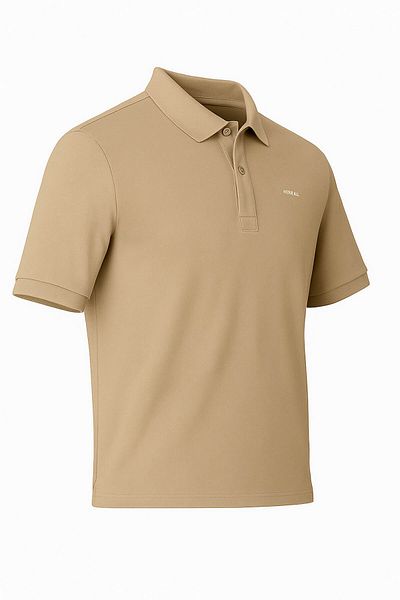 trender Polo Neck Mink Men's T-Shirt 2061