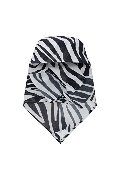 Beach&Beyond باندانا نسائية من القطن بنمط الحمار الوحشي