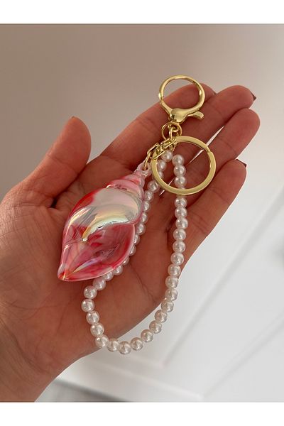 Miliva Pearl Seashell Keychain |   Bag Ornament |   Bag Accessory