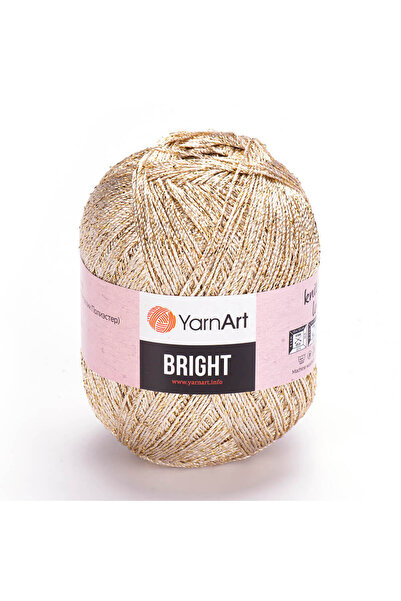 Yarnart Bright -236- Parlak Metalik ve İnce Örgü İpi%80 Poliamit – %20 Metalik Polyester 90gr 340metre