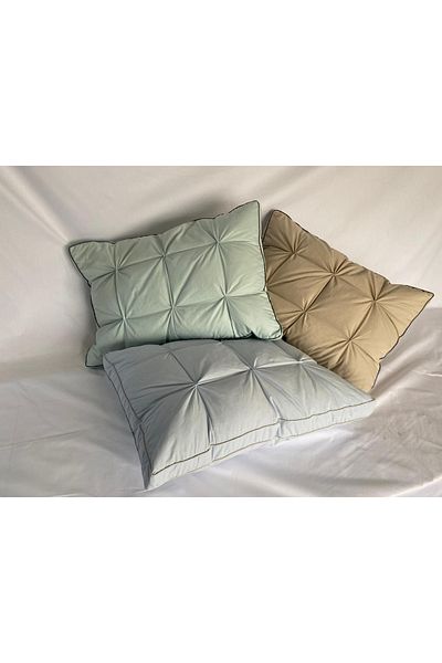 Tüyaş Twistie Green Pillow -Twisted Pillow .50X70Cm