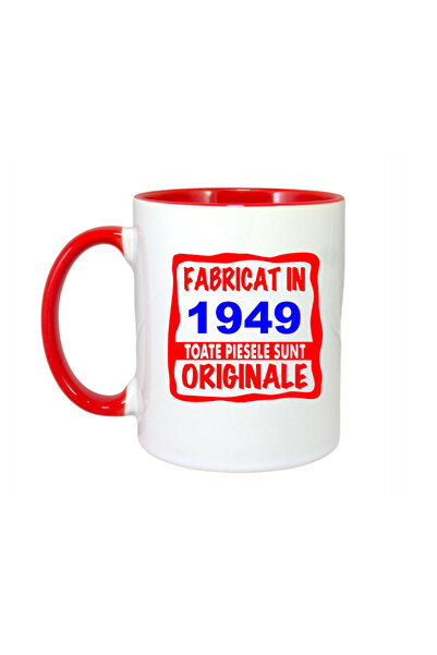 OEM Cana cu maner rosu personalizat Fabricata in 1949 toate piesele sunt orig...
