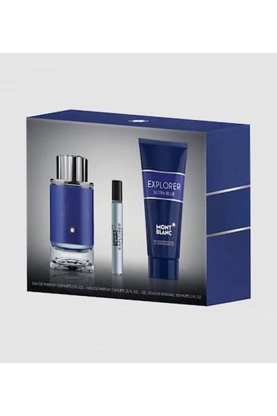 Montblanc Explorer Ultra Blue Gift Set for Men