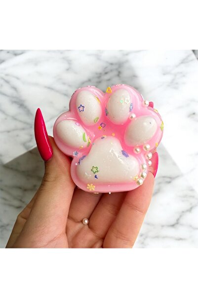 Kostbar Kedi Patisi - Taba Lapka - Squishy - Stress Oyuncağı - Sukuşi Pembo