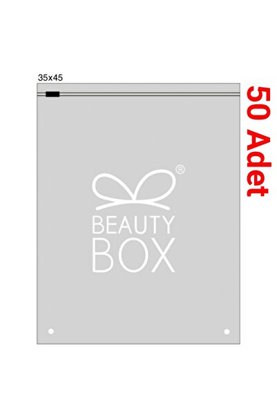 Beauty Box 50 Adet Ayakkabı Ve Kıyafet Şık Organizer Kilitli Poşet Seti Saklama Ve Taşıma Için 35cmx45cm