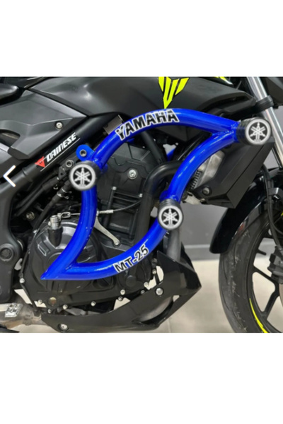 Yamaha MT-25 TÜM YILLAR 2015-2024 UYUMLU MAVİ ÖZEL 6 TAKOZLU KORUMA DEMİRİ