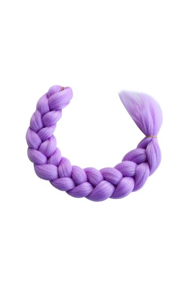 zola Extensii de păr sintetic pentru împletituri, Zola®, 60 cm, liliac