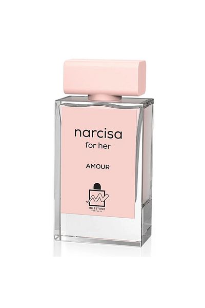 Milestone Milestone Narcisa For Her Amour Parfum, 100 ml, Floral & Lemnos, Femei