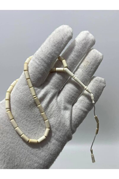 Hasyılmaz Kesme Fildişi Tesbih 5,83 Gram - Koleksiyonluk Fil Dişi Tespih