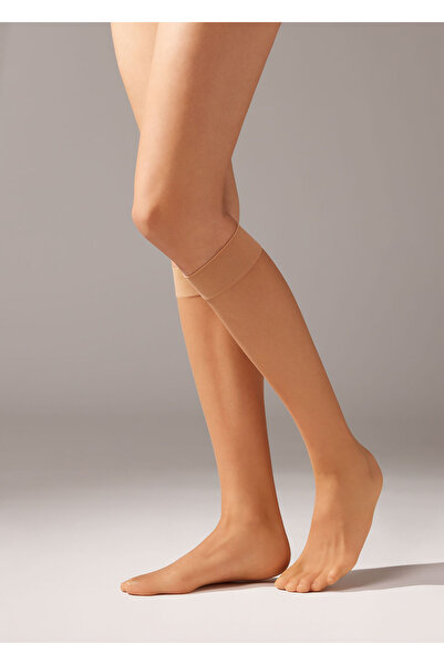 Nisa Ženske tanke elastične čarape do kolena visokog kvaliteta