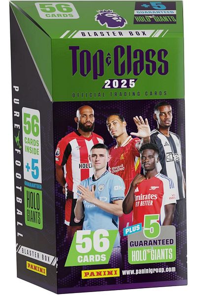 karinabest Premier League Top Class Trading Cards 2025 - Blaster Box Panini