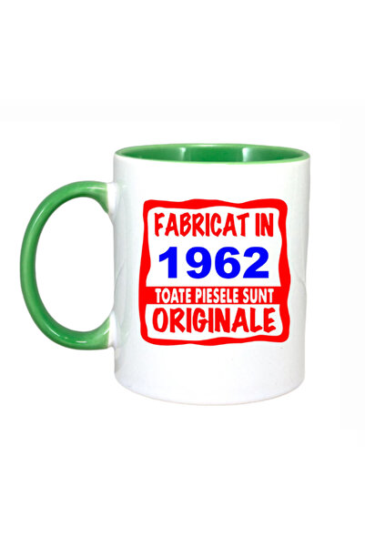 OEM Cana personalizata cu maner verde Fabricata in 1962 toate piesele sunt or...