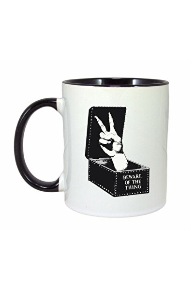 OEM Εξατομικευμένη κούπα Τετάρτης με μαύρη λαβή, INOVATIX®. 330ml