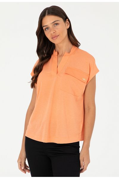 U.S. Polo Assn. U.S. Polo Assn Regular Fit T-Shirt with Single Pocket and Regular Fit
