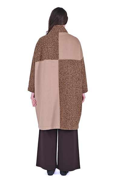 Invee Invee 7054 Wool Blended Brown Stamp Cap