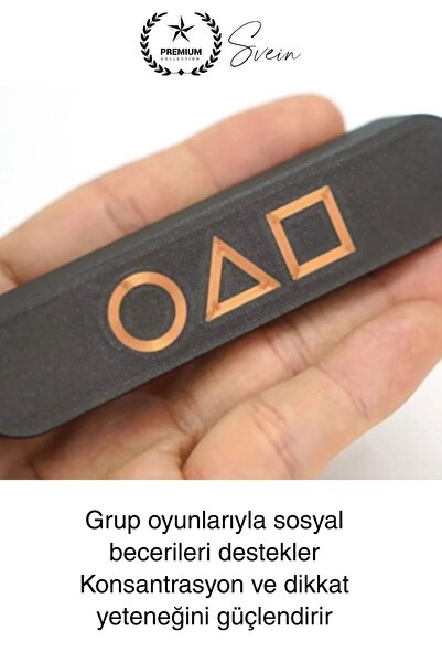 Svein Squid Game 5 Taş Oyunu Seti Kutulu Renkli Geleneksel Kore Gonggi Koordinasyon Aile Parti Aktivite