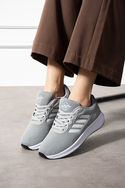Special Action Unisex Line Detailed Daily Comfortable Sole Mesh Laced Lightweight Flexible Walking Sneaker Sports Shoes 2025