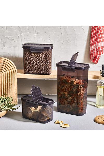Mons Qlux 3 Sizes Food Container Legumes Pasta Cereal Storage Container Bpa Free