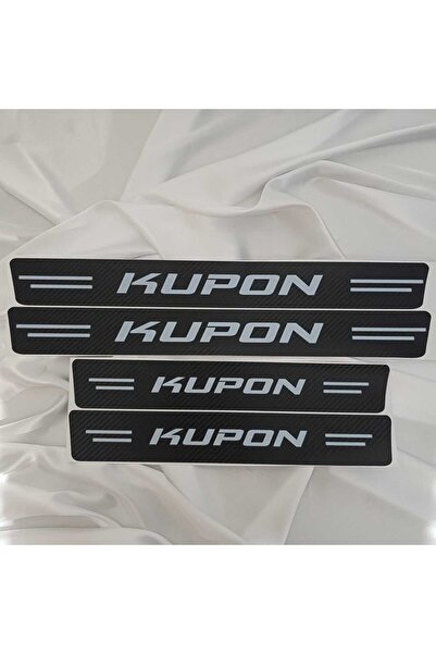 CEBECİOTO KUPON KARBON KAPI EŞİK FOLYOSU STİCKER 4 PARÇA UV