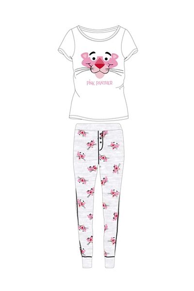 Pink Panther x DCMJ Pijama bumbac dama Pink Panther