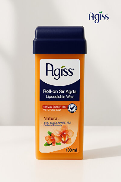 AGISS Normal Ciltler Için Roll-on Sir Ağda, Kartuş Ağda 100 ml - For Natural Skins 24 Adet