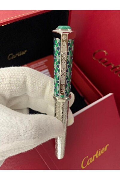 Cartier قلم كارتير بتصميم فاخر مع الملحقات