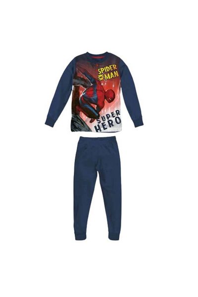 SPIDERMAN Pijamale lungi Spiderman,model MV40M4602,Albastru, 116 cm, 6 ani
