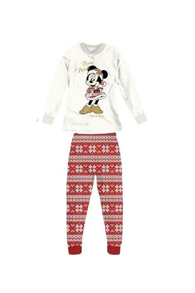 Minnie Mouse Pijama de bumbac cu tematica de Craciun, Minnie Mouse DY50C7129,