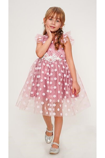 s.t. sebat tekstil Φόρεμα με μοτίβο με σημεία πάνω από το Tutu SB488