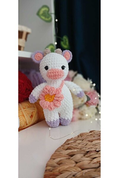 tinyminywoods Handmade Amigurumi Sleeping Companion Toy Velvet Squishy Baby Toy Sleeping Companion