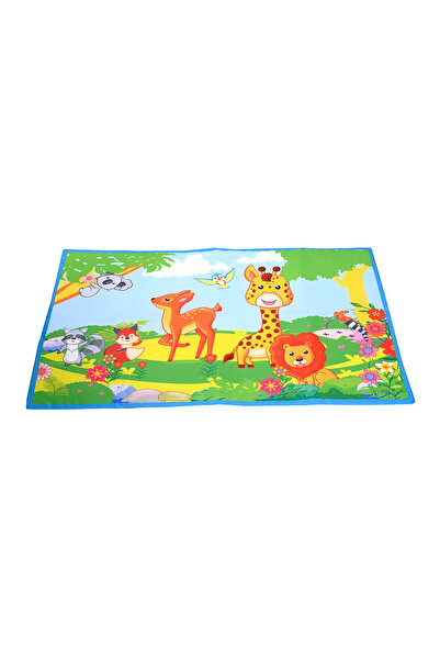 SafeMom 90x145 Bebek, Çocuk, Oyun Matı, Çocuk Halısı - Zoo